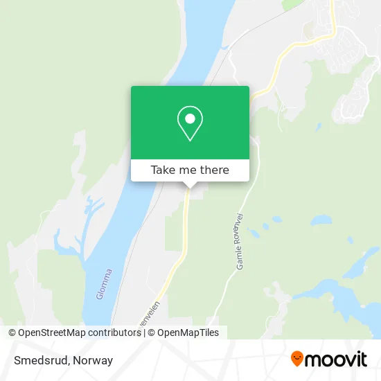 Smedsrud map