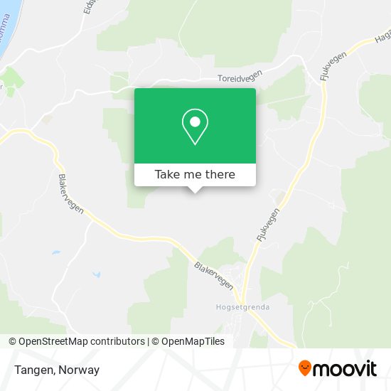 Tangen map