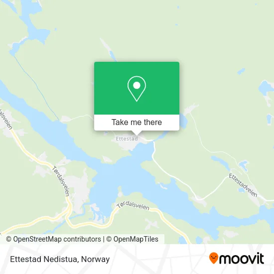 Ettestad Nedistua map