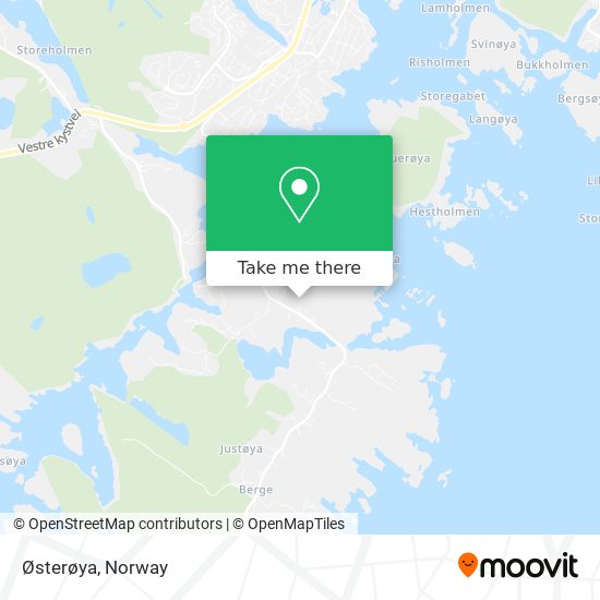 Østerøya map