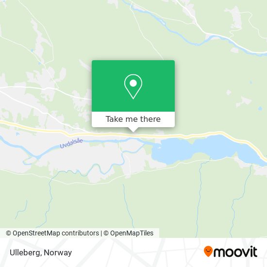 Ulleberg map