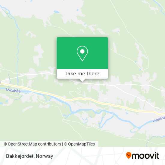 Bakkejordet map