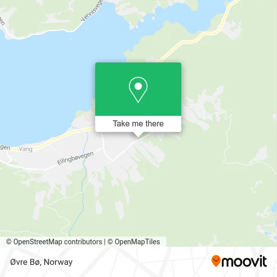 Øvre Bø map