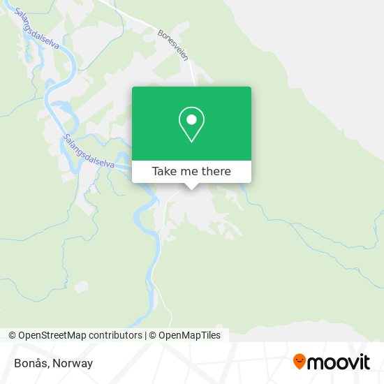 Bonås map