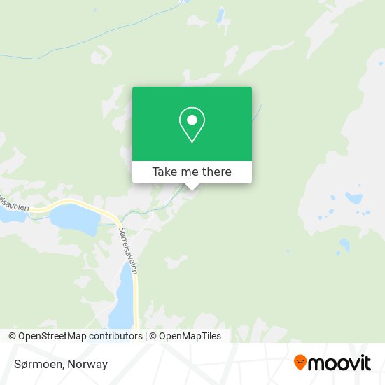 Sørmoen map