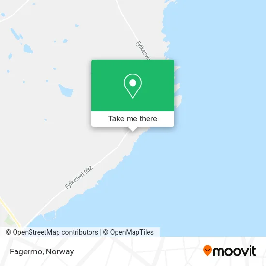 Fagermo map