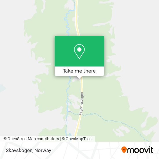 Skavskogen map