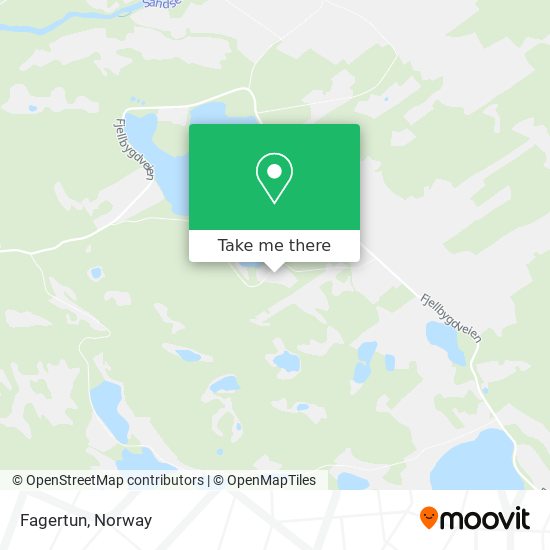 Fagertun map