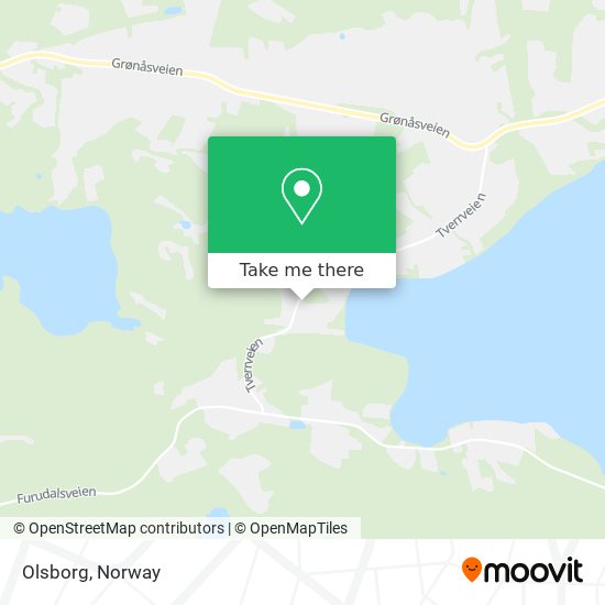 Olsborg map