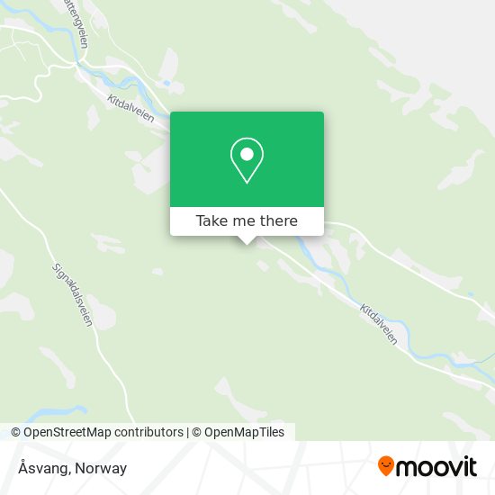 Åsvang map