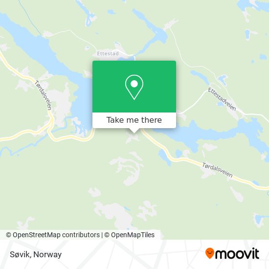 Søvik map