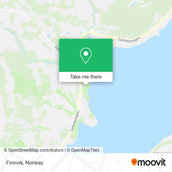 Finnvik map