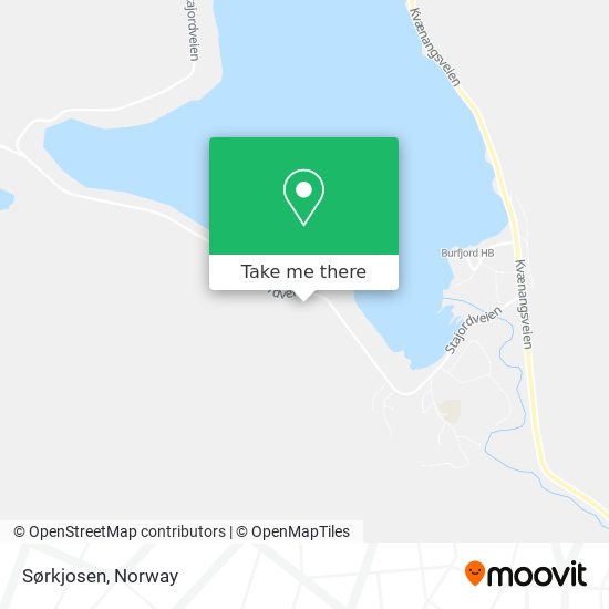 Sørkjosen map