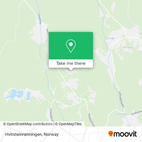 Hvitsteinrønningen map