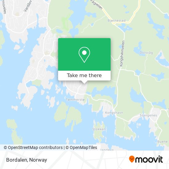 Bordalen map