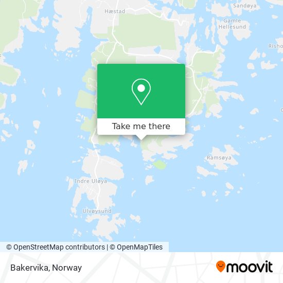 Bakervika map