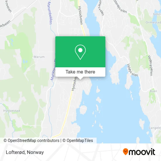 Lofterød map