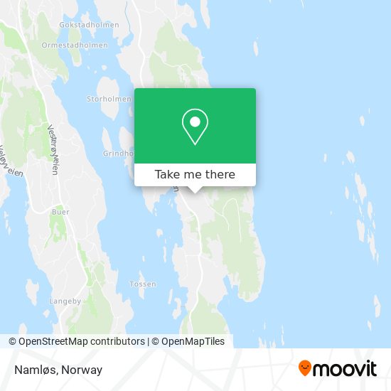 Namløs map