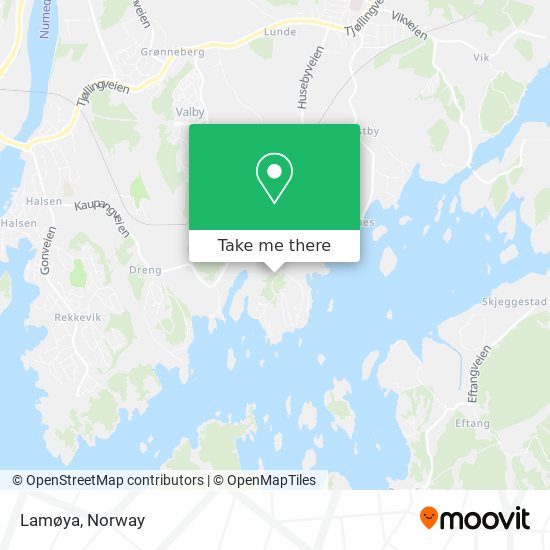 Lamøya map