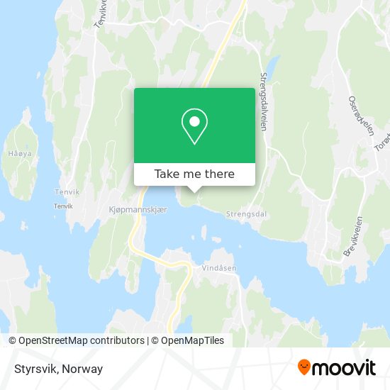 Styrsvik map