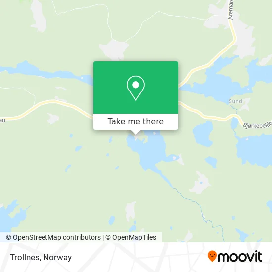 Trollnes map