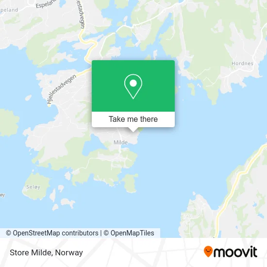 Store Milde map