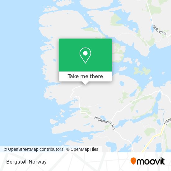 Bergstøl map