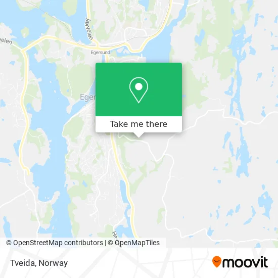 Tveida map