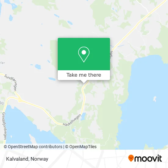 Kalvaland map