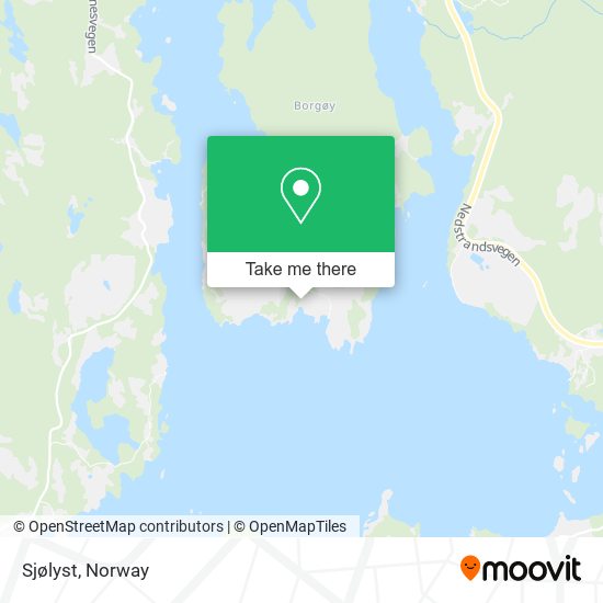 Sjølyst map