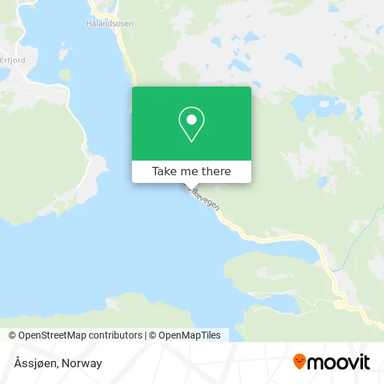 Åssjøen map