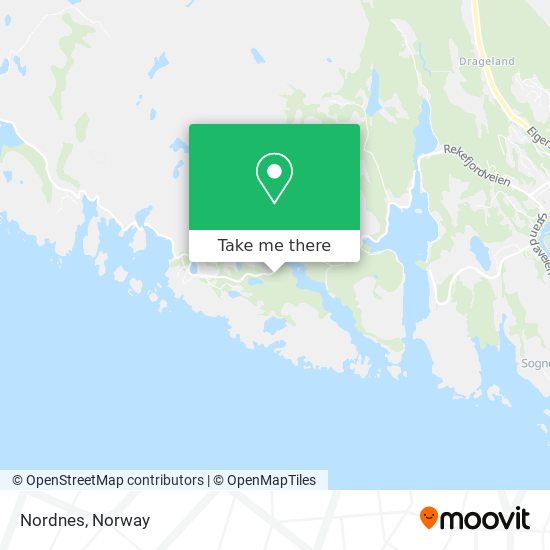 Nordnes map