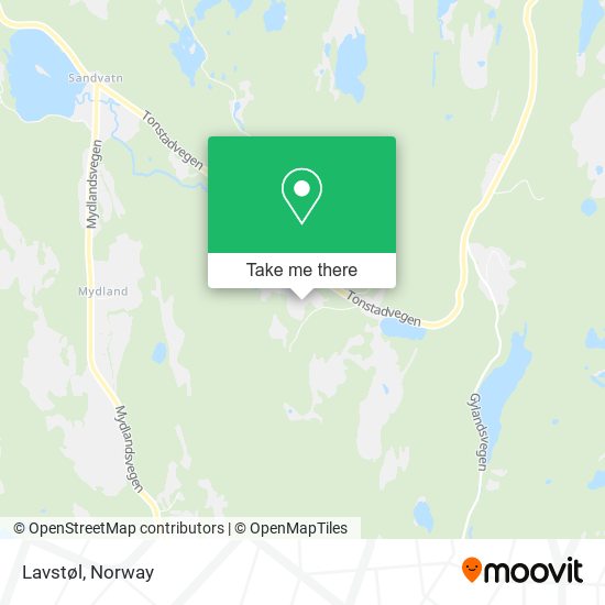 Lavstøl map