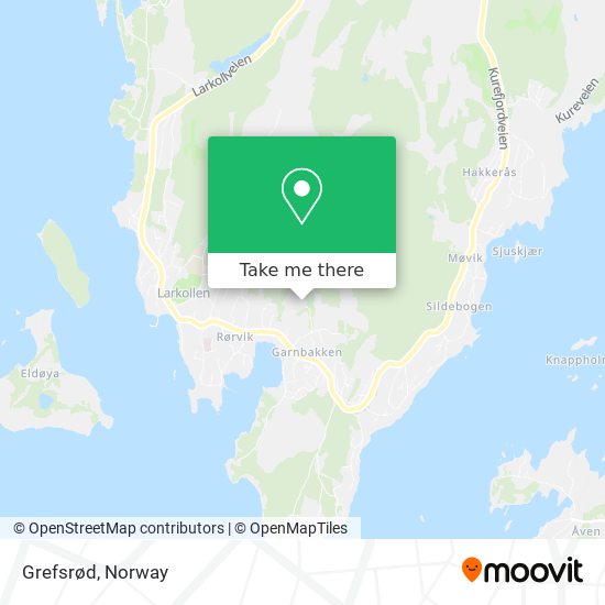 Grefsrød map