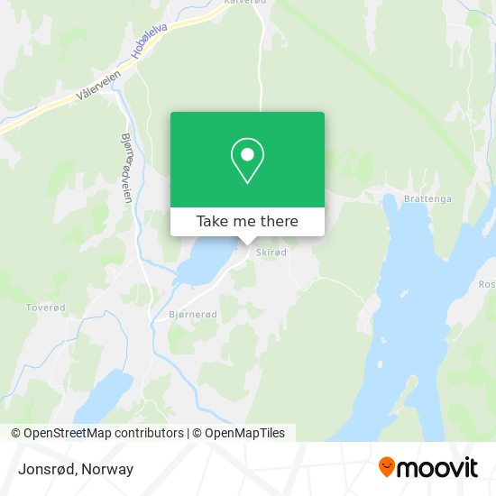 Jonsrød map