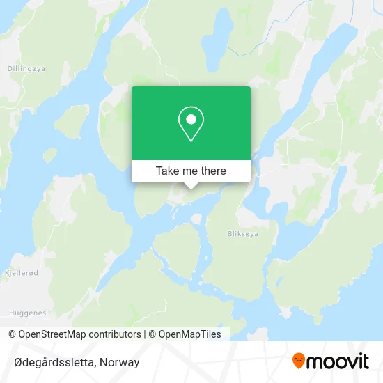 Ødegårdssletta map