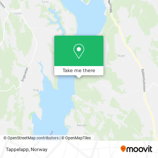 Tappelapp map