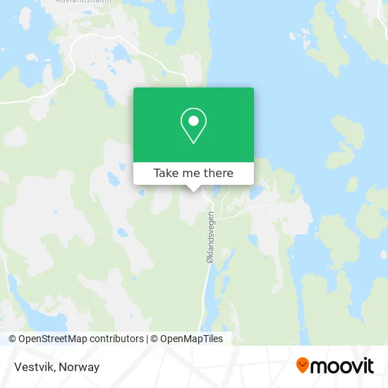 Vestvik map