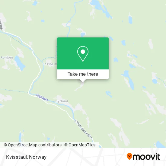 Kvisstaul map