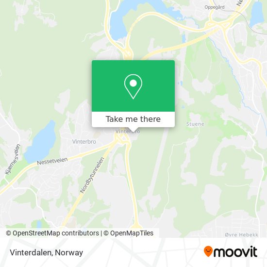 Vinterdalen map