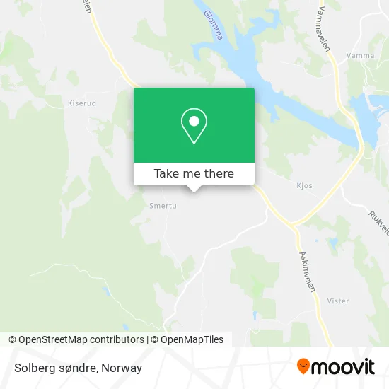Solberg søndre map