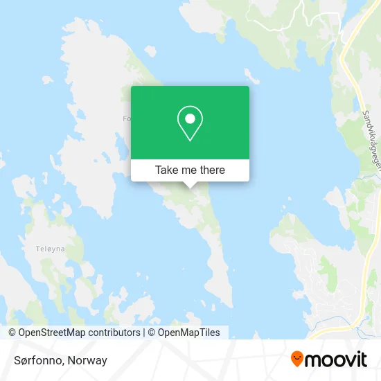 Sørfonno map