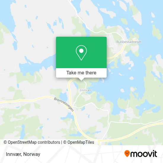 Innvær map