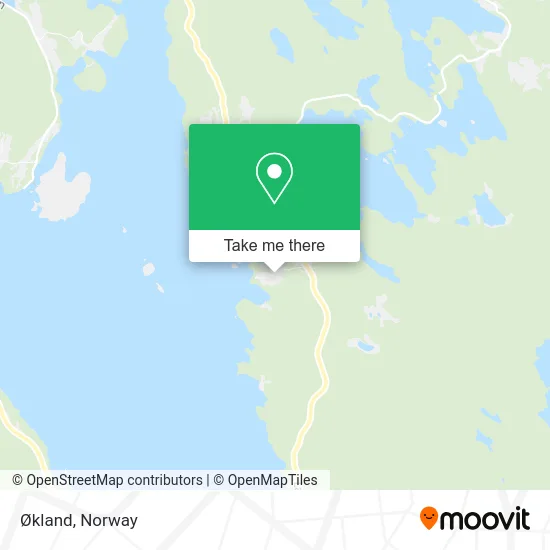 Økland map