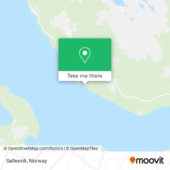 Søllesvik map