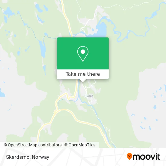 Skardsmo map
