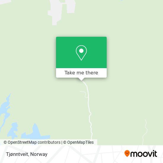 Tjønntveit map