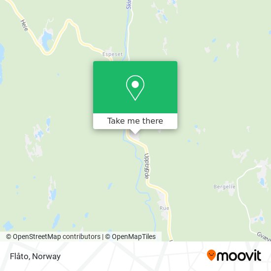 Flåto map