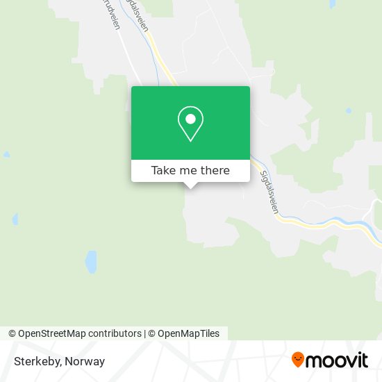 Sterkeby map