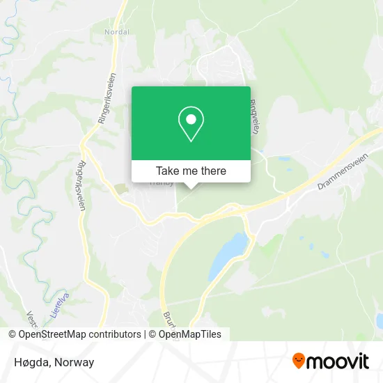 Høgda map